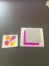 Vintage 1980s  2 Mrs. Grossman’s Stickers