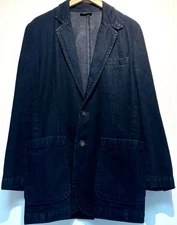 A.P.C. Denim Jacket Tailored Post-Dyed Retail Price ¥50,000 Dark Navy MINT
