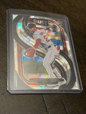 2025 Select Baseball Kristian Campbell Premier Level Cracked Ice Silver #177