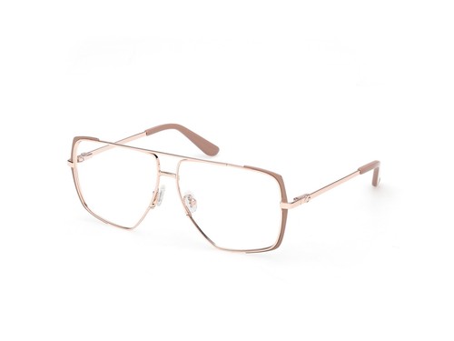 Guess GU50248 058 matte beige 60/12/140 WOMAN Eyewear Frame - Picture 1 of 4
