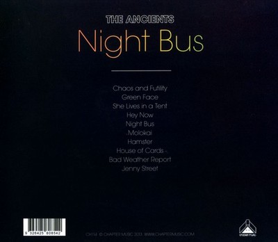 THE ANCIENTS NIGHT BUS NEW CD