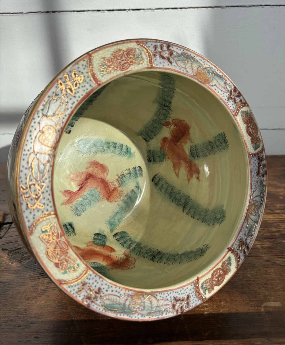 中国花盆古董陶瓷花盆| eBay