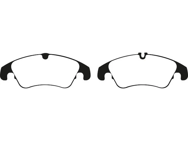 Juego de pastillas de freno delanteras para Audi A4 Quattro 2009-2016 EBC 84745BQMM 2010 2011 2012 Foto 3 de 4