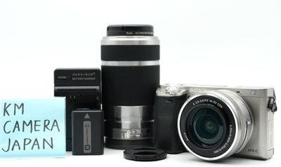 N MINT] Sony Alpha A6000 camera [SC 7372] w 16-50mm & 55-210mm
