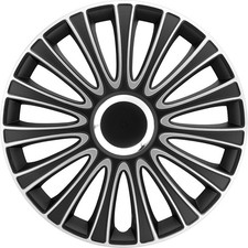 Radkappen Radzierblenden Radblenden LeMans 13-Zoll Schwarz/Silber Satz (4 Stück) Radkappen Radzierblenden Radblenden LeMans 13-Zoll Schwarz/Silber Satz (4 Stück)