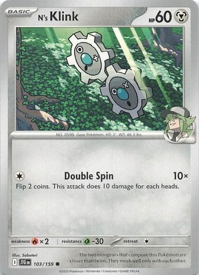 Pokémon TCG Pokémon N's Klink