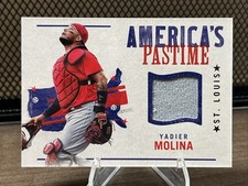Yadier Molina 2022 Panini Chronicles America's Pastime Baseball Relic #APS-YM