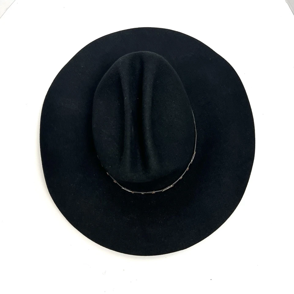 Sombrero de Vaquero Marcas LHC Adultos 7 100% Lana Hecho en EE. UU. Ala Ancha Rodeo Western Foto 2 de 4