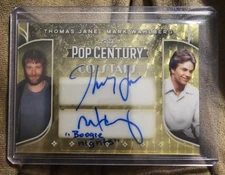 2025 Leaf Pop Thomas Jane Mark Wahlberg Boogie Nights Prismatic Gold Auto 1/1