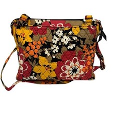 Vera Bradley Bittersweet Floral Messenger Bag