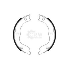 NK Satz Bremsbacken Bremsbackensatz feststellbremse für Nissan X-Trail T30