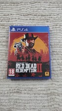 Red Dead Redemption 2 Sony Playstation 4 PS4 Game Video Games WITH MAP