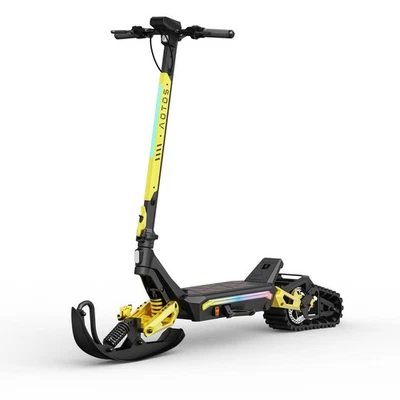 US! 1200W ELECTRIC SNOWMOBILE SKI BIKE WINTER ICE SLED SCOOTER