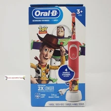 Disney Pixar Toy Story Braun Oral-B Rechargeable Toothbrush Kids Magic Timer App