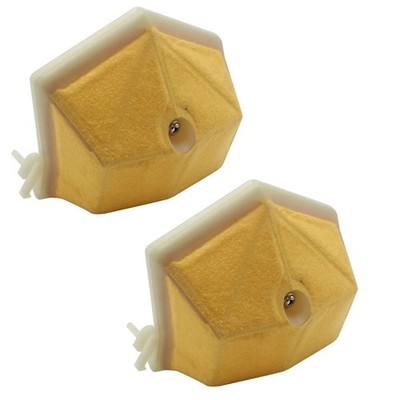 2x Luftfilter passend für Husqvarna 55 EU1 (20070500001-Current) Motorsäge