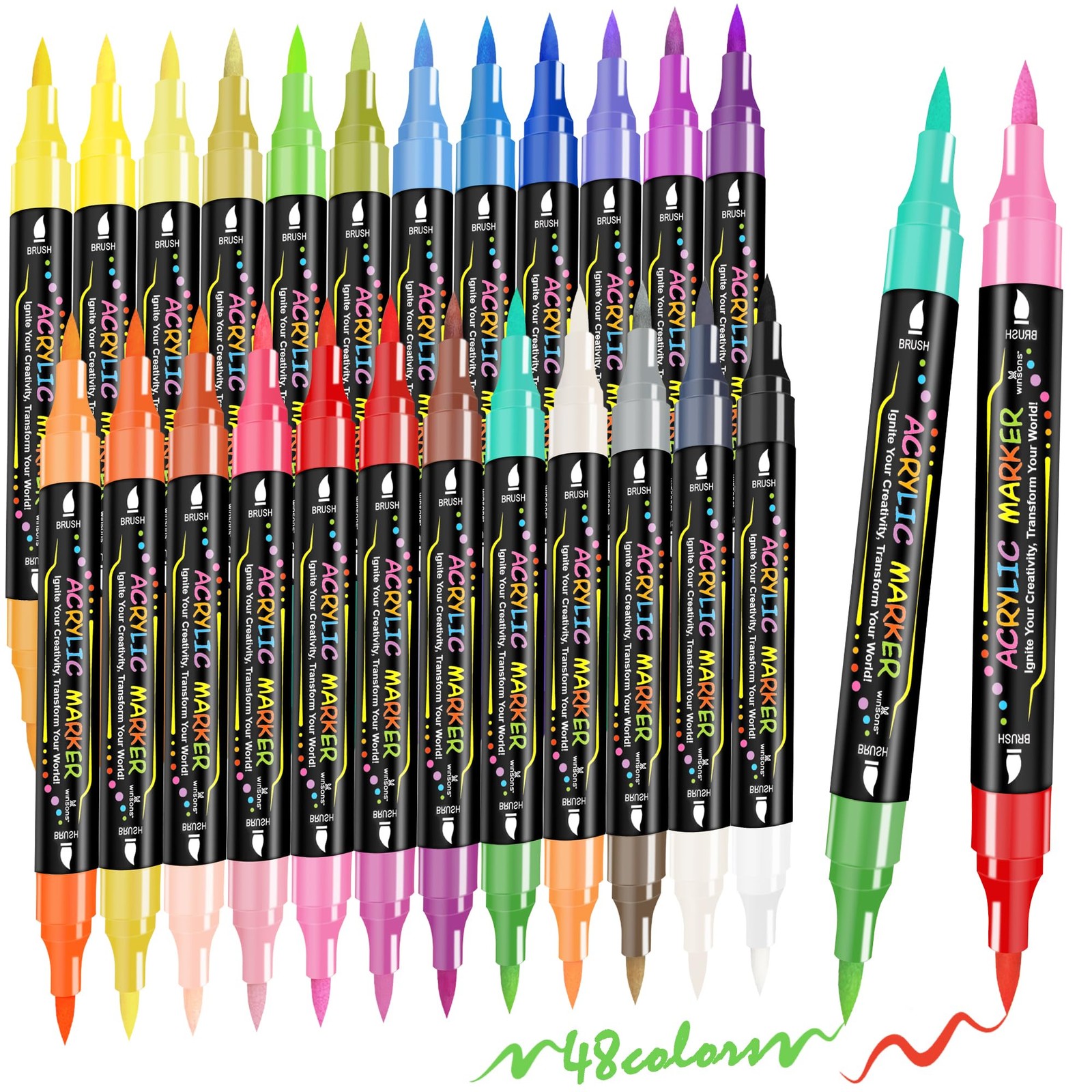 36 Set Permanent Acryli...