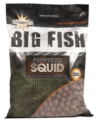 Boilies Peppered Squid 15mm Dynamite Baits