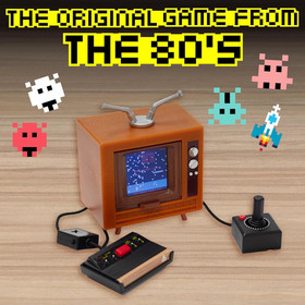 Tiny Arcade Atari 2600 3.5" Mini Retro Game - Playable Console & TV w/ Real Game