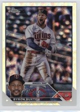 2023 Topps Chrome Logofractor Edition Byron Buxton #28 6u5