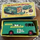 Vintage 1960's Lesney Matchbox M-6 Racing-Car Transporter in Orig. Box