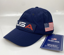 NWT Polo Ralph Lauren Boys Team USA Olympics Ball Cap Hat Size 2/4 Navy