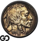 1935-S Buffalo Nickel 5C Gem BU Lustrous Golden Toning