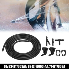 Front Windshield Washer Nozzles Kit for Ford Focus 2008 2009 Replace 8S4Z17603AA