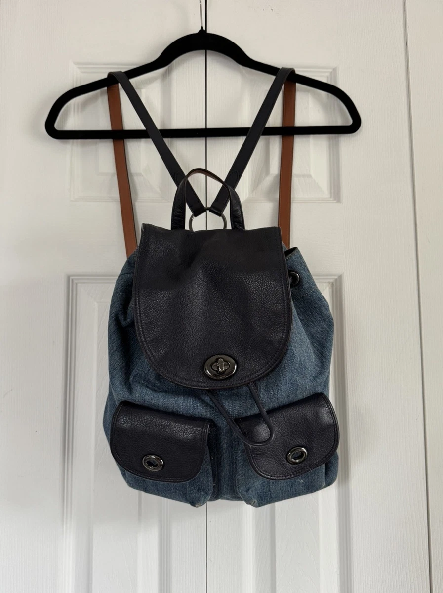 Coach Backpack Blue Bags & Handbags for Women for sale | eBay