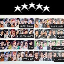 STRAY KIDS SKZ 5-STAR POB MUSIC PLANT, JYP, BDM, YES24, SOUNDWAVE, APPLE MUSIC..
