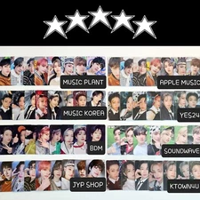 STRAY KIDS SKZ 5-STAR POB MUSIC PLANT, JYP, BDM, YES24, SOUNDWAVE, APPLE MUSIC..