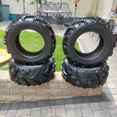  4x ATV Reifen Maxxis Zilla für Jamaha Grizzly 700 Erstausstatter Reifen    