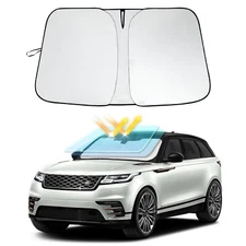 JJMY For Range Rover Sport 2014-2021 2022 Windshield Sun Cover Foldable Sunshade