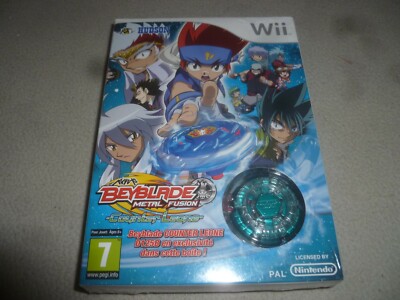 BRAND NEW FACTORY SEALED NINTENDO WII PAL GAME BEYBLADE METAL