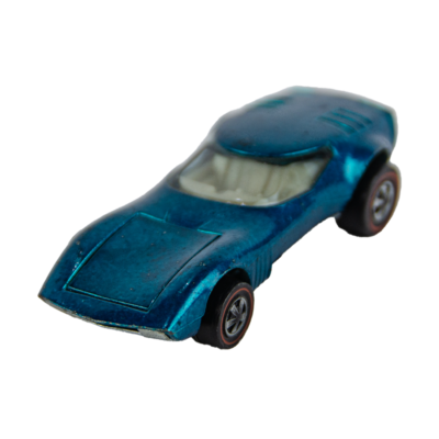 Near Mint Vintage Hot Wheels 1969 Redline Torero Spectraflame Aqua