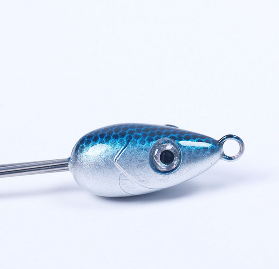 6Pcs Alabama Rig 5 Arms 4 Blades Umbrella Rig Fishing Lures Bait Bass Crappie - Image 22