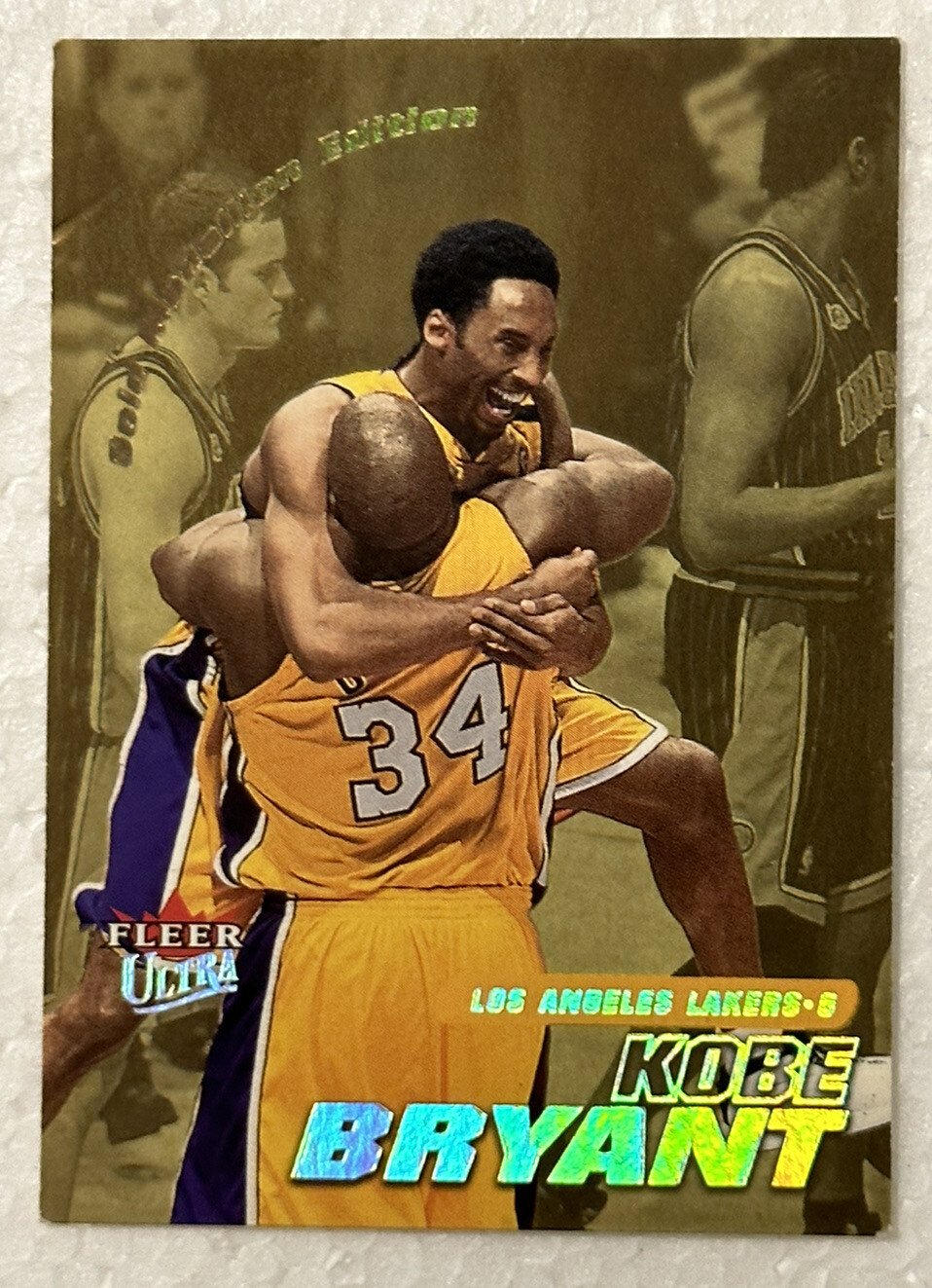 2000 Fleer Ultra KOBE BRYANT / SHAQUILLE O’NEAL GOLD MEDALLION🔥RARE SSP🔥