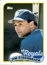 1989 Topps Traded #28T Jim Eisenreich Baseball Card