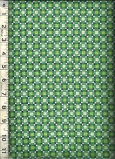 Quilting Treasures Green Quilters Print Squares 100 Cotton Quilt Fabric BTY