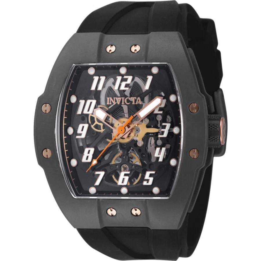 Invicta JM Correa Titanium Automatic Black Dial Men s Watch 44404