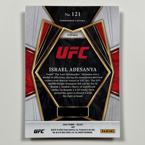 2022 Panini Select UFC Silver Prizm Parallels (You Pick) Rookies (RC) & Veterans - 第 73/103 張圖片