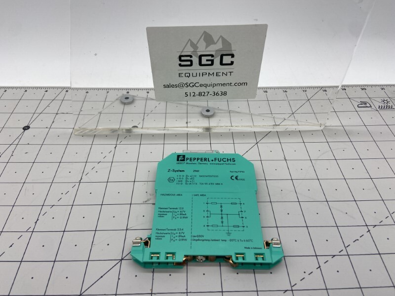 Pepperl+Fuchs PN 71795 Z961 Safe Snapp Barrier eBay