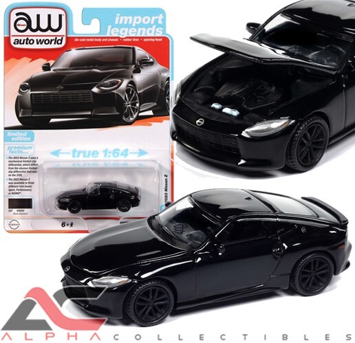 АВТОМИР AWSP168B 1:64 2023 NISSAN Z (ЧЕРНЫЙ БРИЛЛИАНТ)
