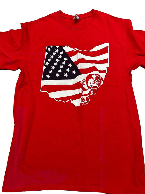 NWOT Ohio State Buckeyes Men’s Size Medium American Tee Shirt