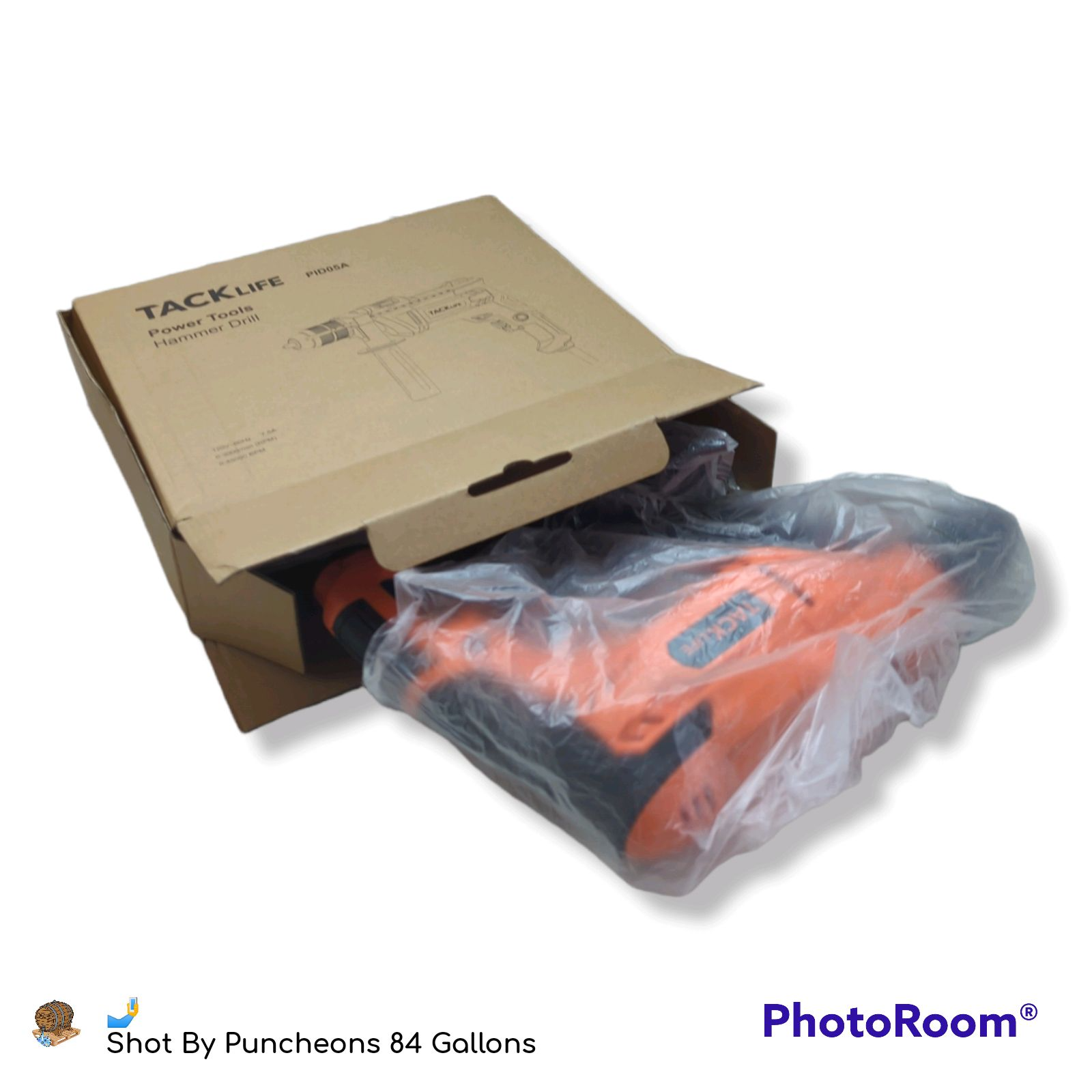 Hammer Drill Tacklife 7.5amp Corded Drill With 3000rpm Variable Speed