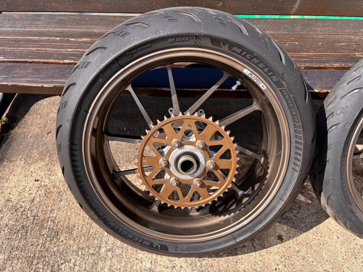 Suzuki GSX1300R Hayabusa GX72A GALESPEED Wheels Bronze TYPE