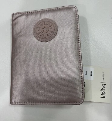 Kipling- Quartz Metallic Passport Holder