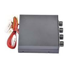 3.5" PC HDD CPU 4 Channel Fan Speed Controller Control Led Cooling Front Panel