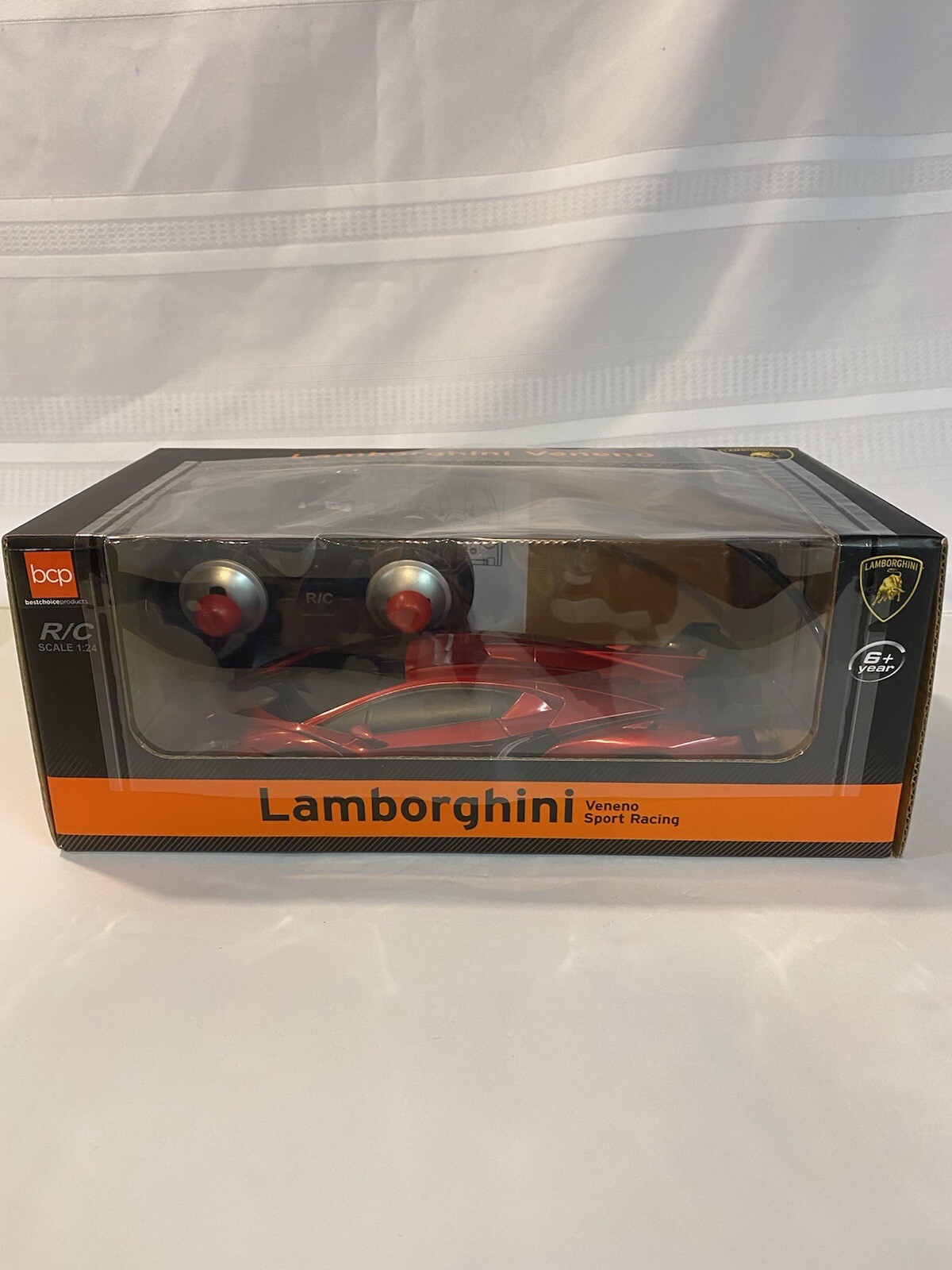 BCP Lamborghini Veneno Sports Racing Car With Remote Control - Excellent Cond.
