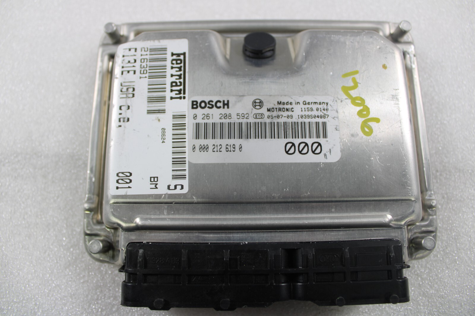 Ferrari F430, Coupe, Spider, Engine / Motor Control Module, Used, P/N 216391