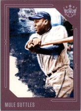 2020 Diamond Kings Plum Frame #7 Mule Suttles - NM-MT